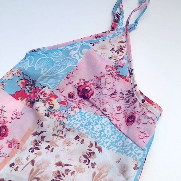 Shein floral and patchwork cami S - Picture 4 of 7